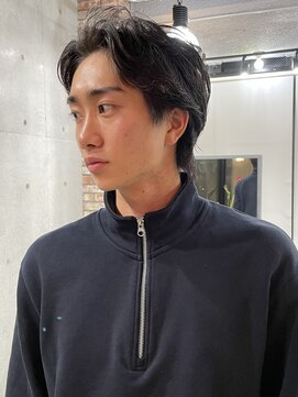 ザシー オモテサンドウ(The C) ナチュラルウルフカット　刈り上げ