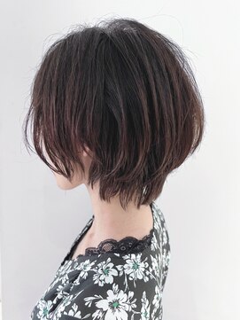 サルファ ヘアデザイン 名古屋 丸の内(S.ALPHA HAIR DESIGN) クセを生かしたショート