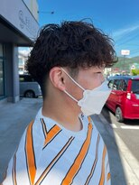 リット×ベリエ(Lit.×belier)&nbsp;波巻きパーマ波巻きスパイラルパーマ無造作パーマ波打ちパーマ