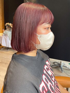 ジャストビューティ ルフレ 金沢八景店(Just Beauty Rufure) ボブ/Aラインボブ/イメチェンカラー/大人かわいい/金沢八景