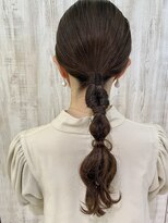 【ヘアセット】タイトスタイル【お呼ばれヘア】