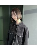 ボブ/大人ボブ/ミニボブ/ぱつっとボブ/表参道/青山