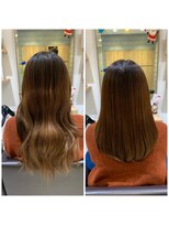 プリマ アンジュ 中目黒店(PRIMA ange)&nbsp;20代女性 『髪質改善酸性ストレート』　PRIMA ange 中目黒