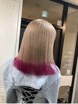 ラフ 難波店(LAFF)&nbsp;#黒髪#ボブルフ#ネビージュ#小顔#ワンレン