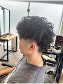 スパイラルパーマ  8月