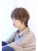 20代30代40代50代斜めバンググレージュカラーシルキーベージュ