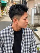 スウェル 船橋店(Swell)&nbsp;ウルフ/アッシュブラック/カルマパーマ/ベリーショート/船橋