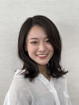 ルリアン 元住吉店(Le'lien) 暗髪くびれ切りっぱなしボブ♪[元住吉/元住吉カット]