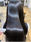 クオライン縮毛矯正×バイカルテトリートメント