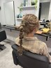 《1周年記念》結婚式 二次会 お呼ばれヘアセット