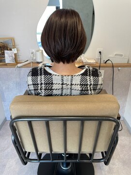 アムアム(amu_amu) 透明感抜群外国人風カラー★カット＋イルミナカラー＋うる艶TR