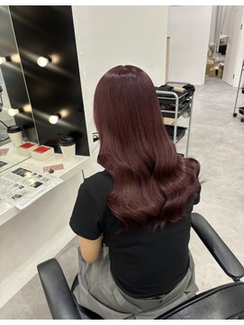 エトバイイオエ(et by ioe) 黒髪/ボブルフ/ネビージュ/小顔/ワンレン/髪質改善/グレージュ