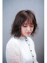 アルコ 三軒茶屋(alco) ボブ 外ハネ 暗めグレージュ