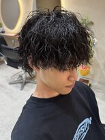 ヒビヲ(HIBIO) ツイストスパイラルフェザーパーマサーブカールニュアンスパーマ