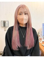 ノブレス ノアール(NOBLESSE NOIR)&nbsp;ペールピンク×ホワイトブロンド