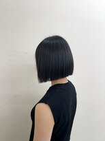 セダクション 道後樋又店(Seduction) 松山市/10代/20代/30代/40代/ぱっつんストレートボブ