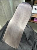シルバーケアブリーチハイトーンカラー髪質改善トリートメント