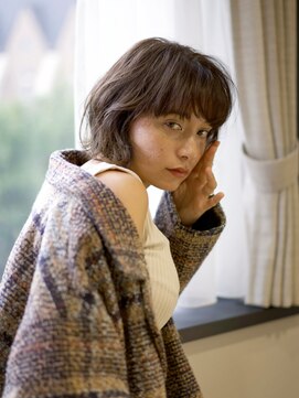 セロ 東辻井店(SERO) 【SERO東辻井】大人ボブ_イルミナカラー_肌ばえカラー