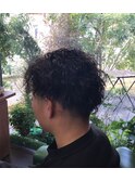ビジネスカジュアル/スパイラル大人パーマ×マッシュショート