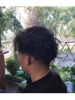 ナンバーエイト(number eight)&nbsp;ビジネスカジュアル/スパイラル大人パーマ×マッシュショート