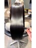 ベーシック縮毛矯正＋1stepトリートメント　￥9500