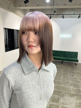 スーパーシーン(SUPER SCENE) 宜野湾#ブリーチカラー#レイヤーカット#インナーカラー#レイヤー