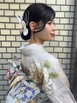 ラック 本厚木店(LUCK)の写真/【訪問着から成人式、卒業式まで特別な日の着付けお任せください】(着付け/成人式/卒業式/アレンジ/本厚木)