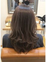 リコ ヘアー メイク 海老名店(Lico hair make) グレージュ/細めハイライト/アッシュグレー