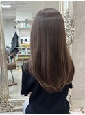 ロングレイヤー顔周りレイヤーキッズカット岡山南中央町