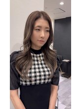 リオリス ヘア サロン(Rioris hair salon) 【石川諒】ロングヘア/グレージュ/レイヤー/ハイライト/韓国巻き