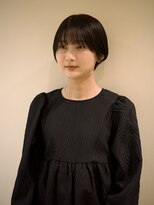 ネロ ヘアサロン ネイビー 渋谷(NERO HAIRSALON NAVY)&nbsp;【ヤベハルカ】黒髪ショート　ショートボブ　マッシュショート