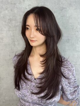 リンクエン(Link enn) 【ハッシュカット】ハイレイヤーカット/髪質改善/韓国ヘア/艶髪