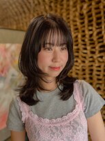 クラフト バイトウキョウ(KRAFT. by TOKYO)&nbsp;ミディアムハッシュカット/韓国レイヤー/ミディアムレイヤー