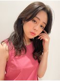 2030代40代50代ハッシュカット小顔レイヤーひし形韓国くびれヘア