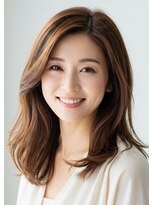 クロム 狭山ヶ丘店(CHROM)&nbsp;ベージュカラー20代30代40代髪質改善白髪染め狭山ヶ丘駅