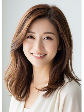 クロム 狭山ヶ丘店(CHROM) ベージュカラー20代30代40代髪質改善白髪染め狭山ヶ丘駅