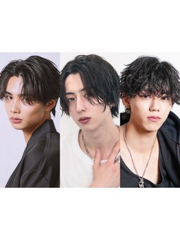 men's圧倒的支持率No.1☆扱いやすく再現性高く[久喜/久喜駅/メンズ/men's/メンズカット/ブリーチ/フェード]