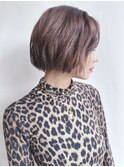＊くせ毛風顎ラインボブ外国人風ミニボブ耳かけボブ大人ボブディ