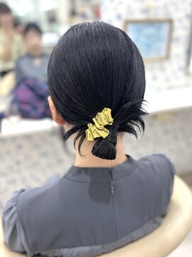 サクララ(Sakura la) タイトカチモリヘア/タイトヘア/参列ヘア/二次会ヘア/結婚式