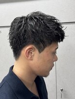 ニコ トウキョウ ロジック(nico TOKYO Logic)&nbsp;刈り上げアップバングスパイキーショートパーマスパイラルパーマ