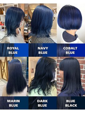 ルービック 京橋(Rubik's) ブリーチあり★ブルー★ネイビー★ブルーブラック