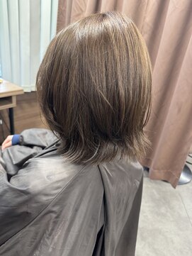 テーラヘアー 南柏店(TELAHAIR) クビレ外ハネショートボブ