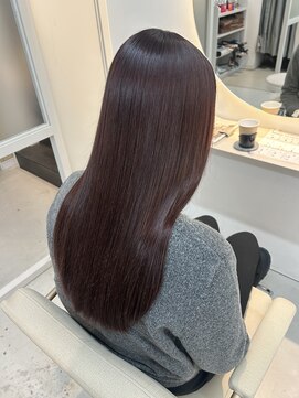 シダ(sida SAIIN) 【牧内】ラベンダーピンクカラー10代20代ロングヘア