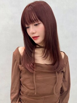 エジョン 幡ヶ谷店(Aejon) 韓国レイヤー/ワインレッド/マロンベージュ/イメチェン/幡ヶ谷