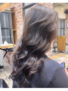 チョビー(Chobii) 表参道/コテ巻き風パーマ/韓国風パーマ/デジタルパーマ/k