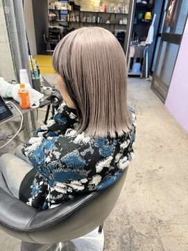 シリー(Silly) グレージュカラー×フェイスフレーミング☆