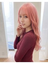 ハーツオオサカ(HE:ARTS OSAKA)&nbsp;ピンクロング　 HE:ARTSハイトーンカラー