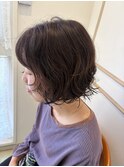 【赤城cheri】ボブパーマ