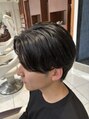 アース 静岡駅前店(HAIR&MAKE EARTH) センターパートメンズカット
