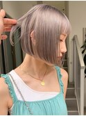 ベージュカラー/ブリーチ/レイヤーカット/髪質改善._.